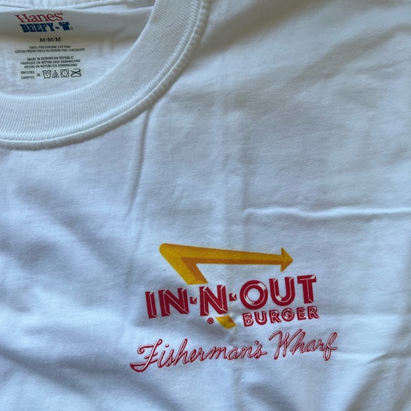 In And Out Burger Fishermen’s Wharf (San Francisco) Medium T-Shirt - Picture 3 of 4